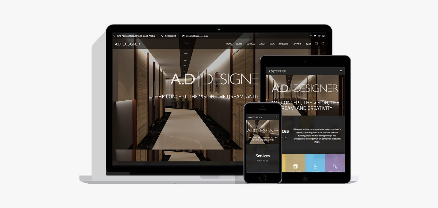 Ad Designer Website