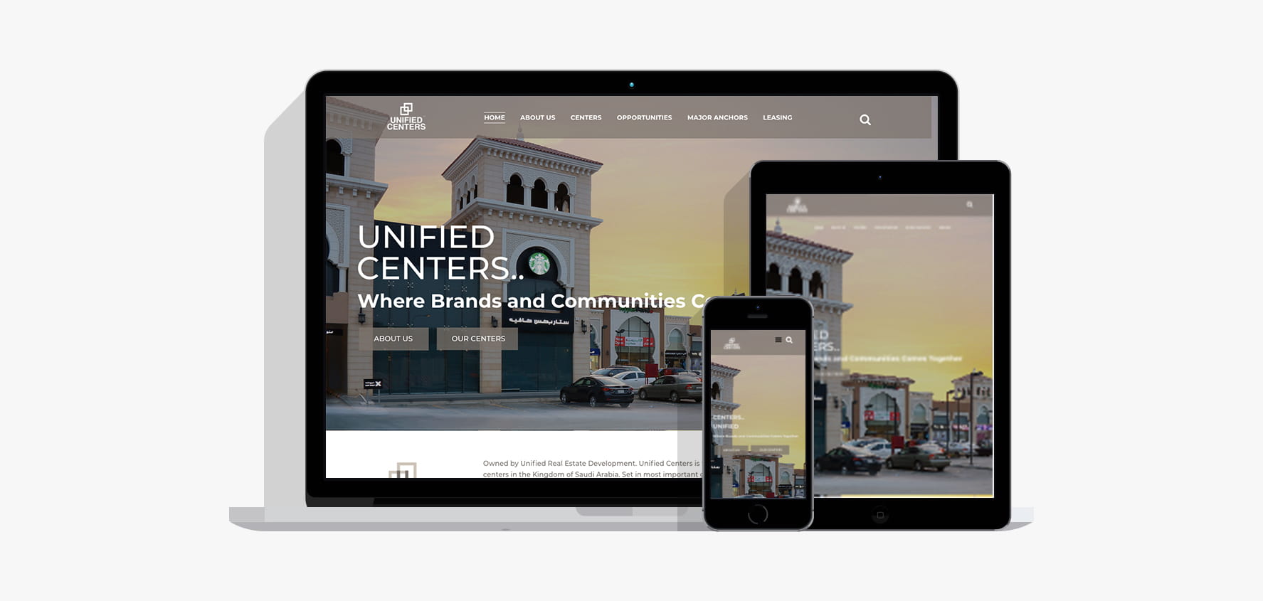 Unified Centers Website